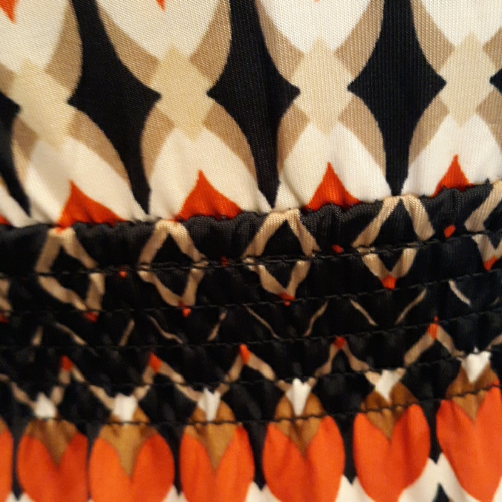 NWT 5th & Love geometric pattern dress med - Picture 5 of 6